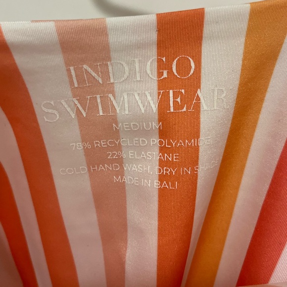 Striped Indigo Swimwear - Picture 3 of 3